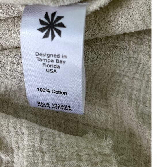 NWT Anthropology by Caite Jonna Top - Size Small Oatmeal Color - Picture 10 of 10